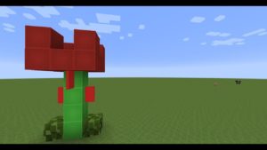 TUTO:comment faire une rose dans Minecraft