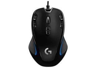 23,60€ souris gaming optique Logitech G G300S ambidextre (9 boutons programmables, switch PPP, éclairage programmable)